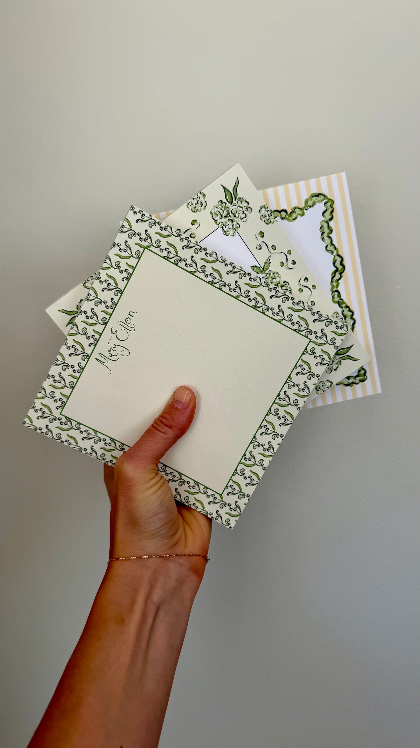 Lily Personalized Notepad
