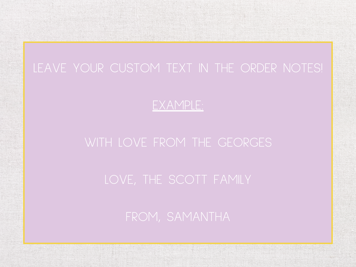 Christmas Stripe Personalized Gift Tags