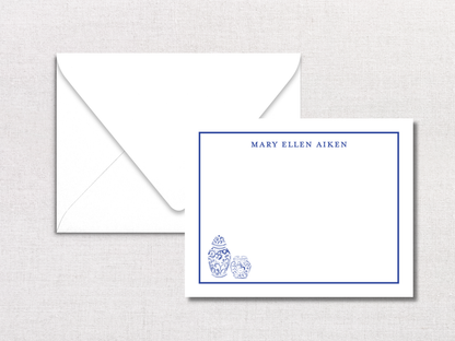 Ginger Jars Personalized Stationery