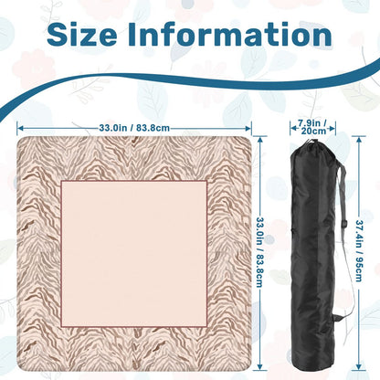 Zebra Mahjong Mat